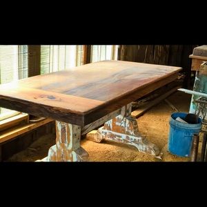 Custom built tables are anything customer wants